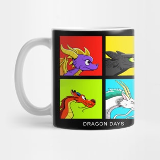 Dragon days colour Mug